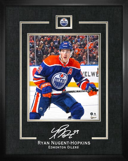 Ryan Nugent-Hopkins 16" x 20" Replica Signature Frame Oilers